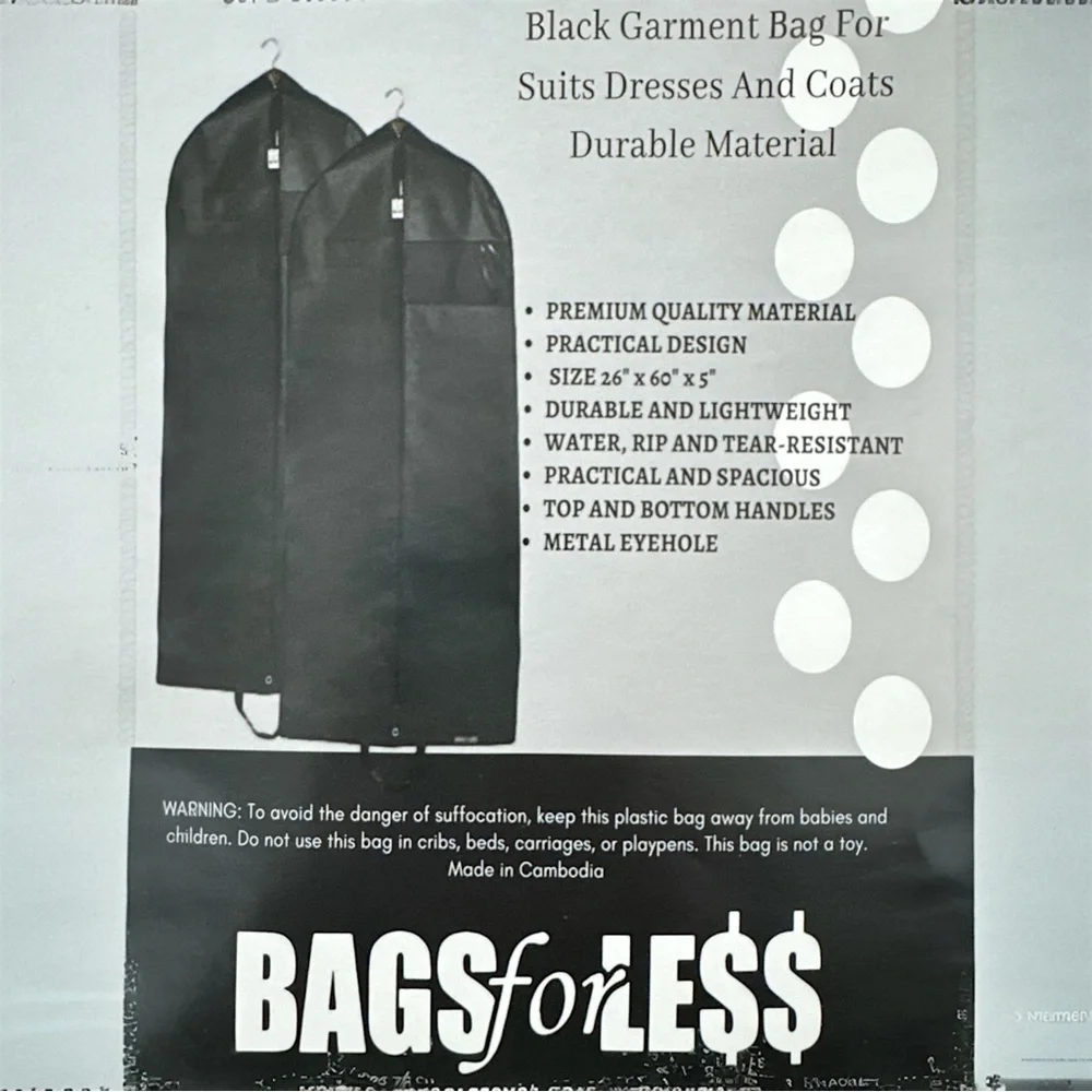 Wedding Formal Dress Bridal‎ Gown Dust-Tear-Water Proof Storage Garment Bag NWT